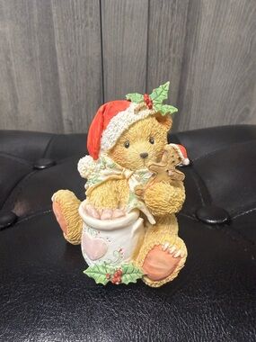 Cherished Teddies Bear A Season Filled With Sweetness Collectible Figurine